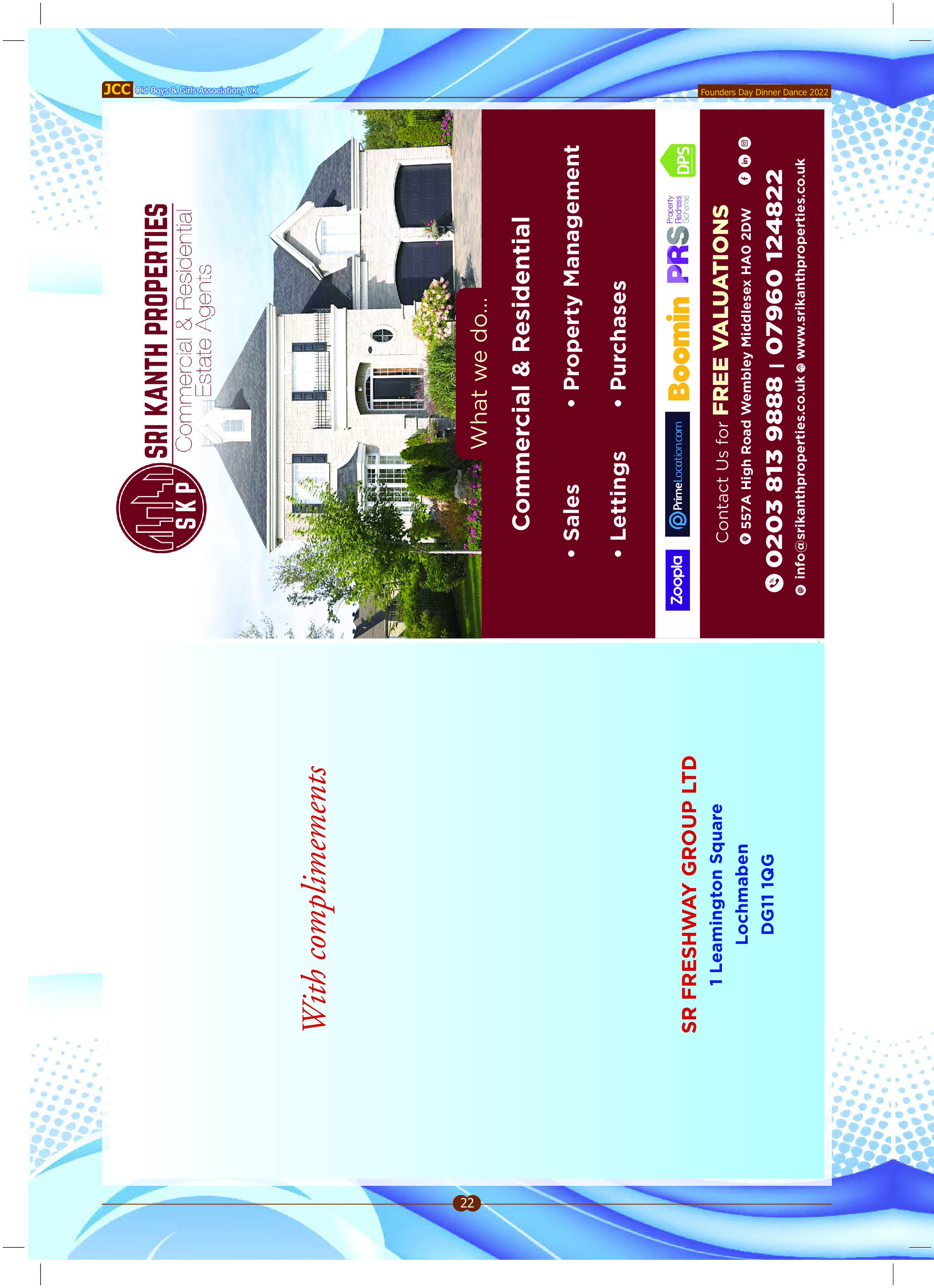 JCC OBA UK Newsletter - 2022 Page 21